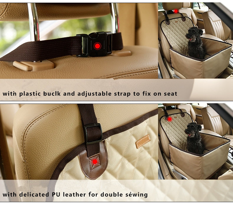 Small Dog Car Seat Cover for Secure, Cleaner Travel