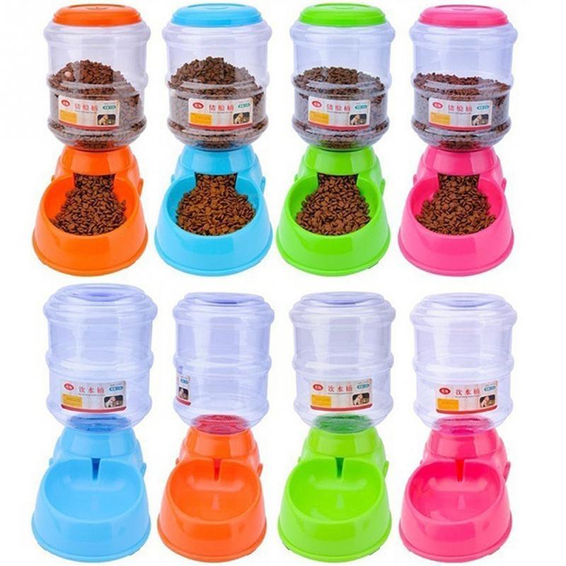 Automatic Pet Feeder & Water Dispenser, 3.5L Reservoir