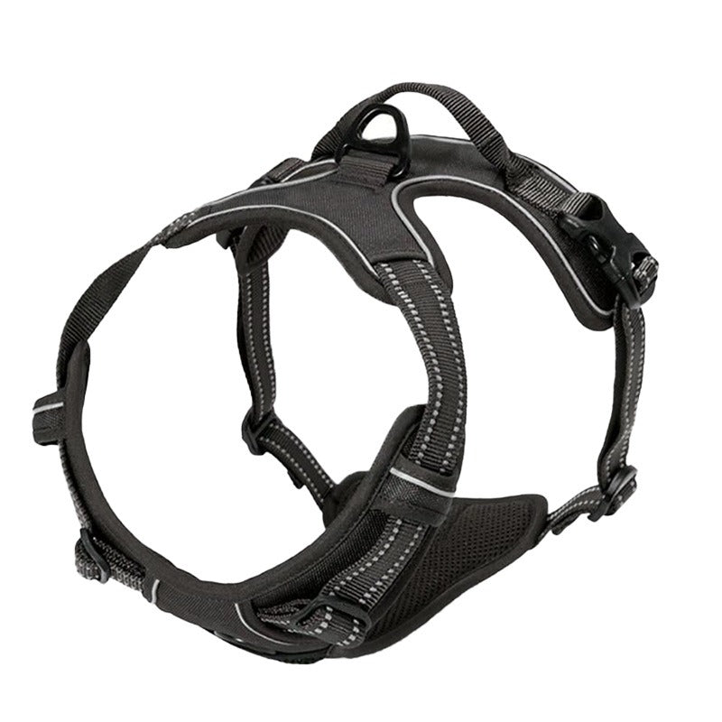 Adjustable Dog Vest Harness for Secure Reflective Walks