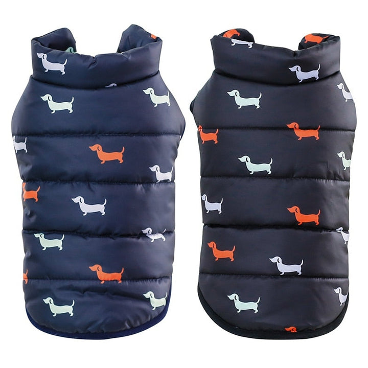 Small Dog Winter Jacket Vest for Warm, Cozy Walks