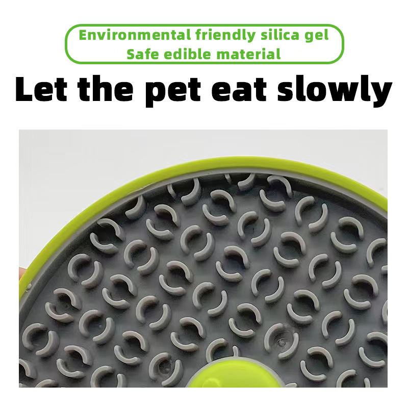 Cage-Mounted Dog Lick Mat for Slower, Calmer Feeding