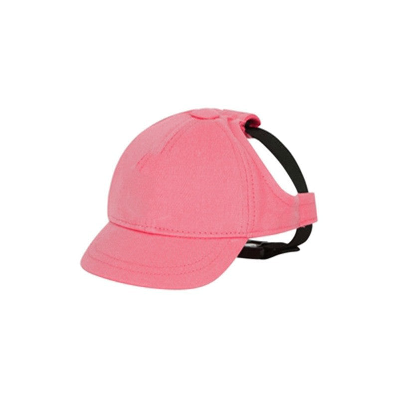 Dog Baseball Cap with Ear Holes for Sun Protection