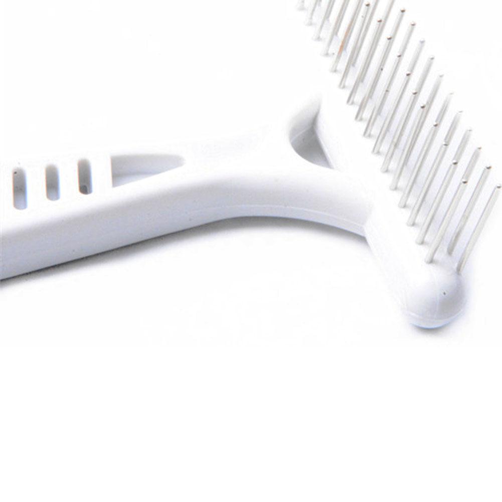 Dog Shedding Rake Brush for Thick Undercoat Fur Removal