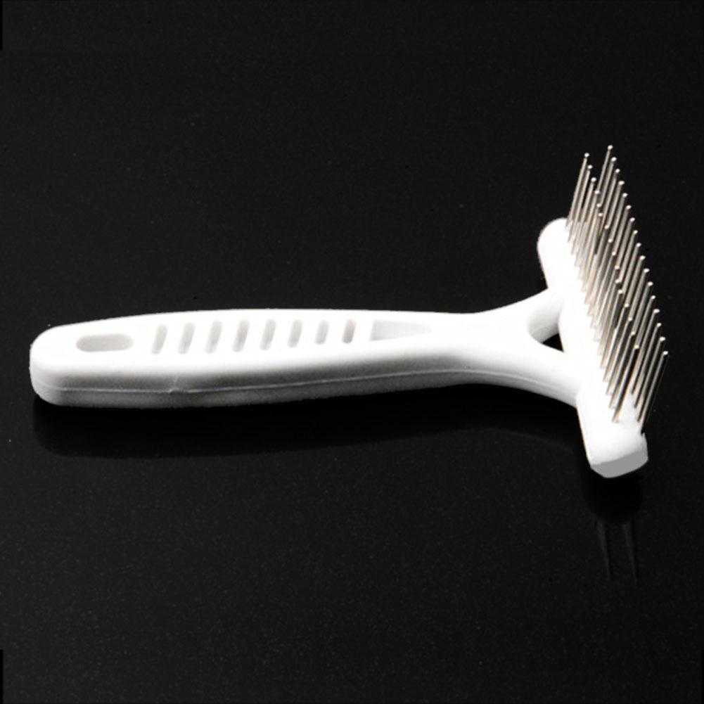 Dog Shedding Rake Brush for Thick Undercoat Fur Removal