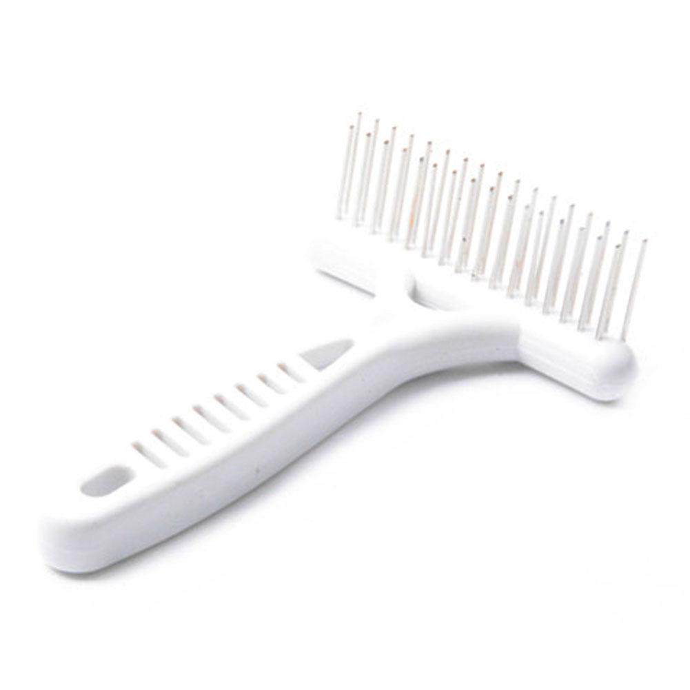 Dog Shedding Rake Brush for Thick Undercoat Fur Removal
