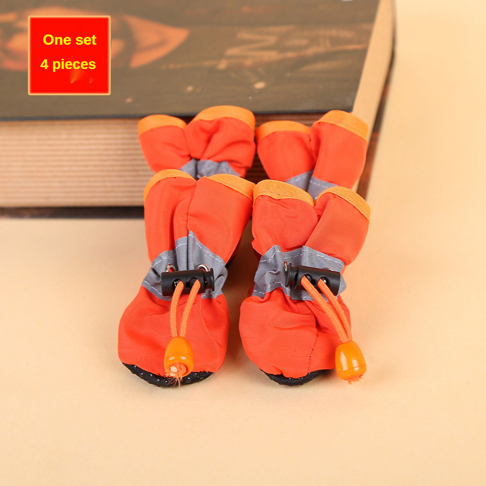Waterproof Dog Boots for Rainy Walks and Muddy Paws