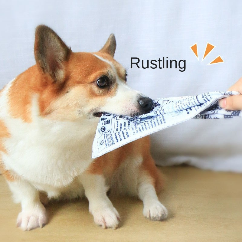 Crinkle Dog Toy for Interactive Boredom-Busting Play