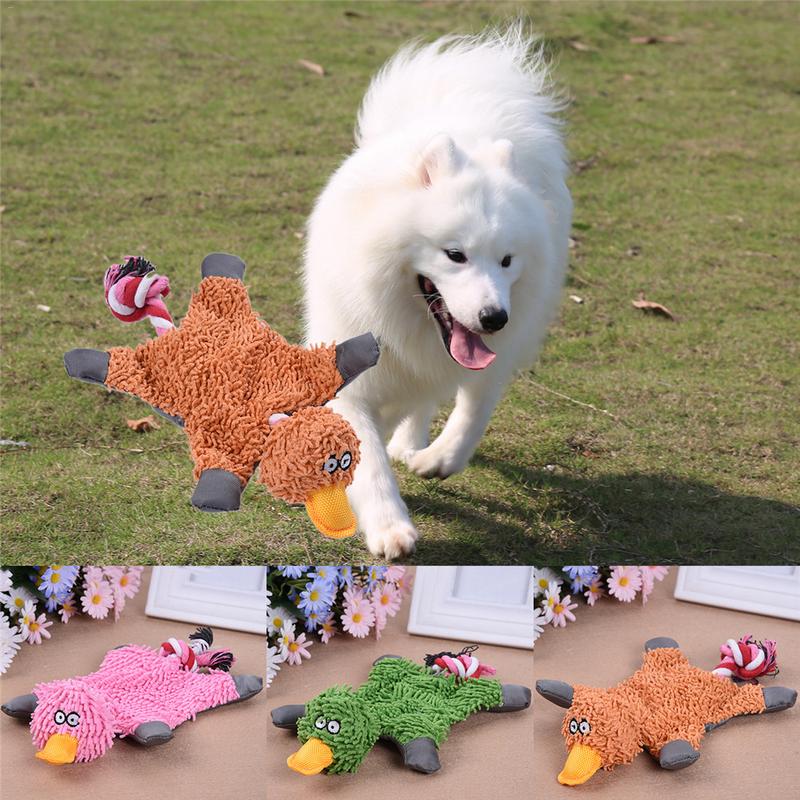 Interactive Squeaky Duck Toy for Dogs and Puppies
