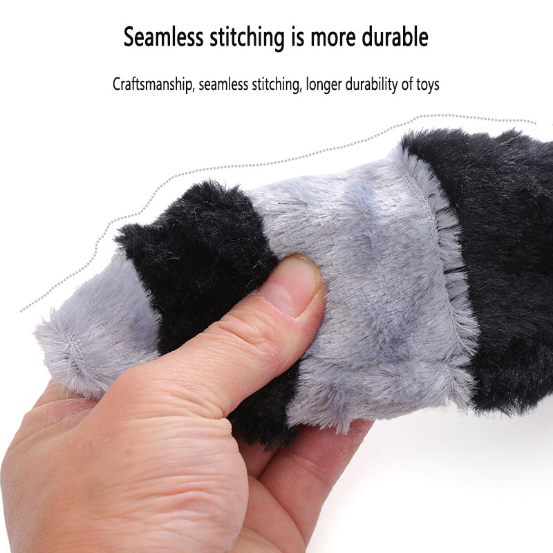 Durable Plush Dog Toy With Squeaky Interactive Play