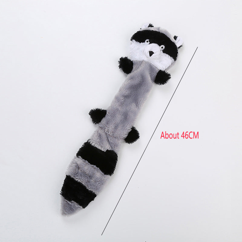 Durable Plush Dog Toy With Squeaky Interactive Play