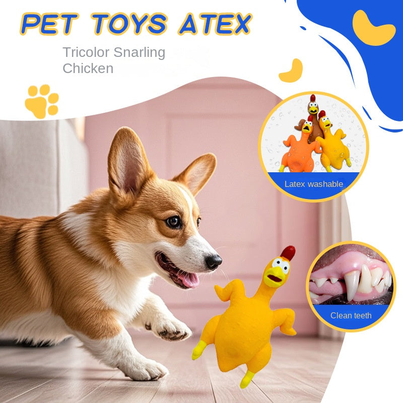 Squeaky Dog Toy for Indoor Boredom-Relief Playtime