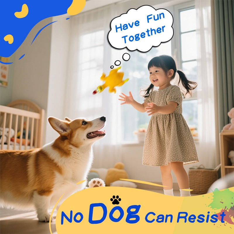 Squeaky Dog Toy for Indoor Boredom-Relief Playtime