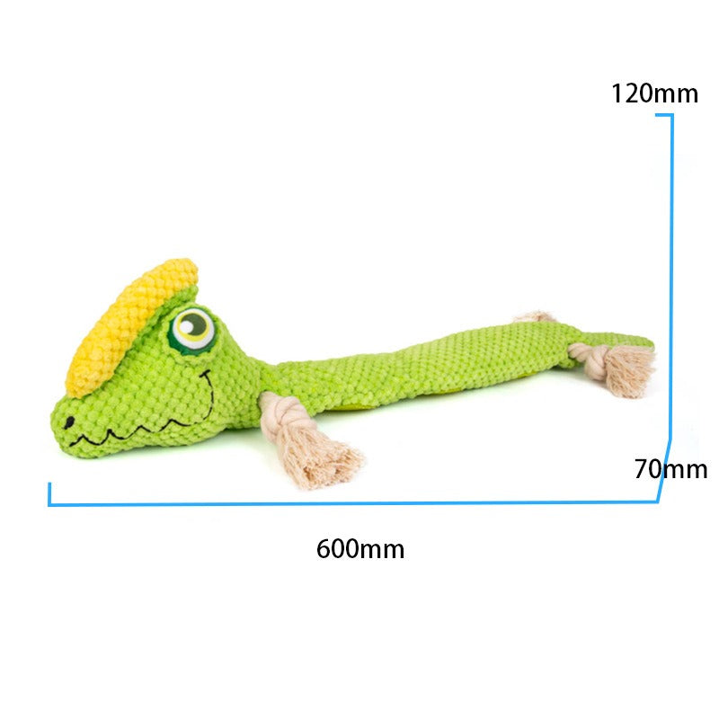Interactive Dog Toy for Tug, Chew & Daily Enrichment