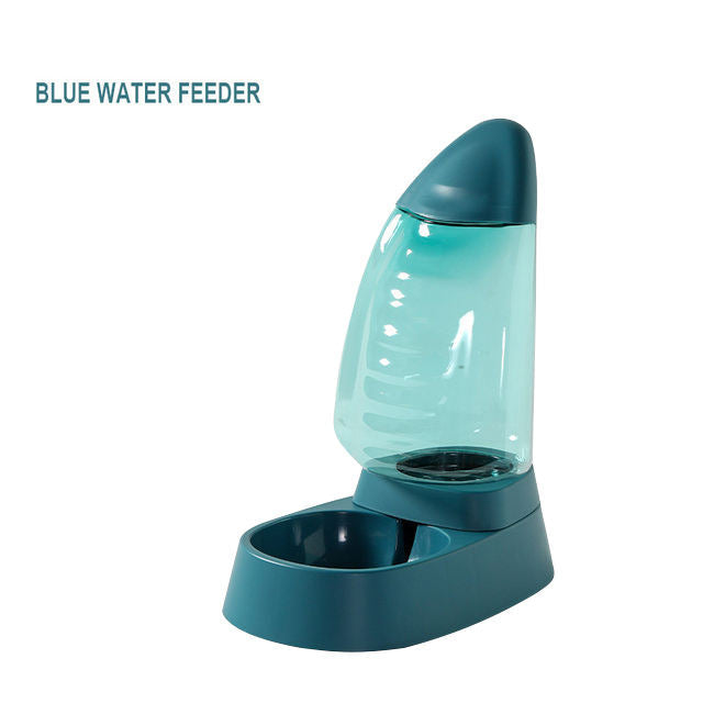 3.4L Pet Water Bowl & Food Dispenser for Short Trips