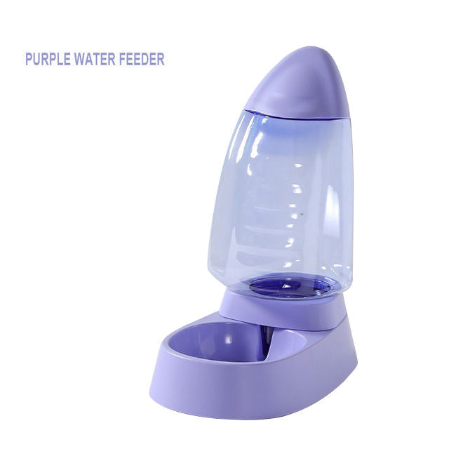 3.4L Pet Water Bowl & Food Dispenser for Short Trips