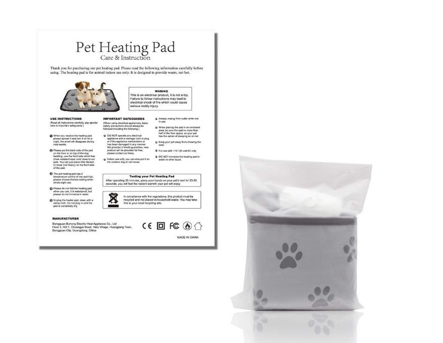 Pet Heating Pad: Waterproof Warmth for Dogs & Cats
