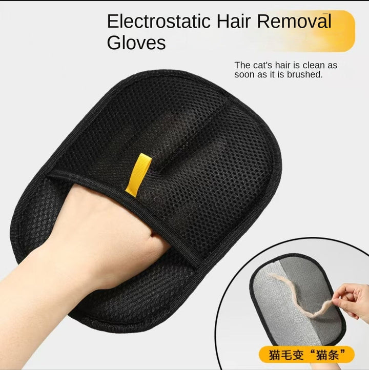 Pet Hair Removal Glove for Cats & Dogs | Two-Way Brush