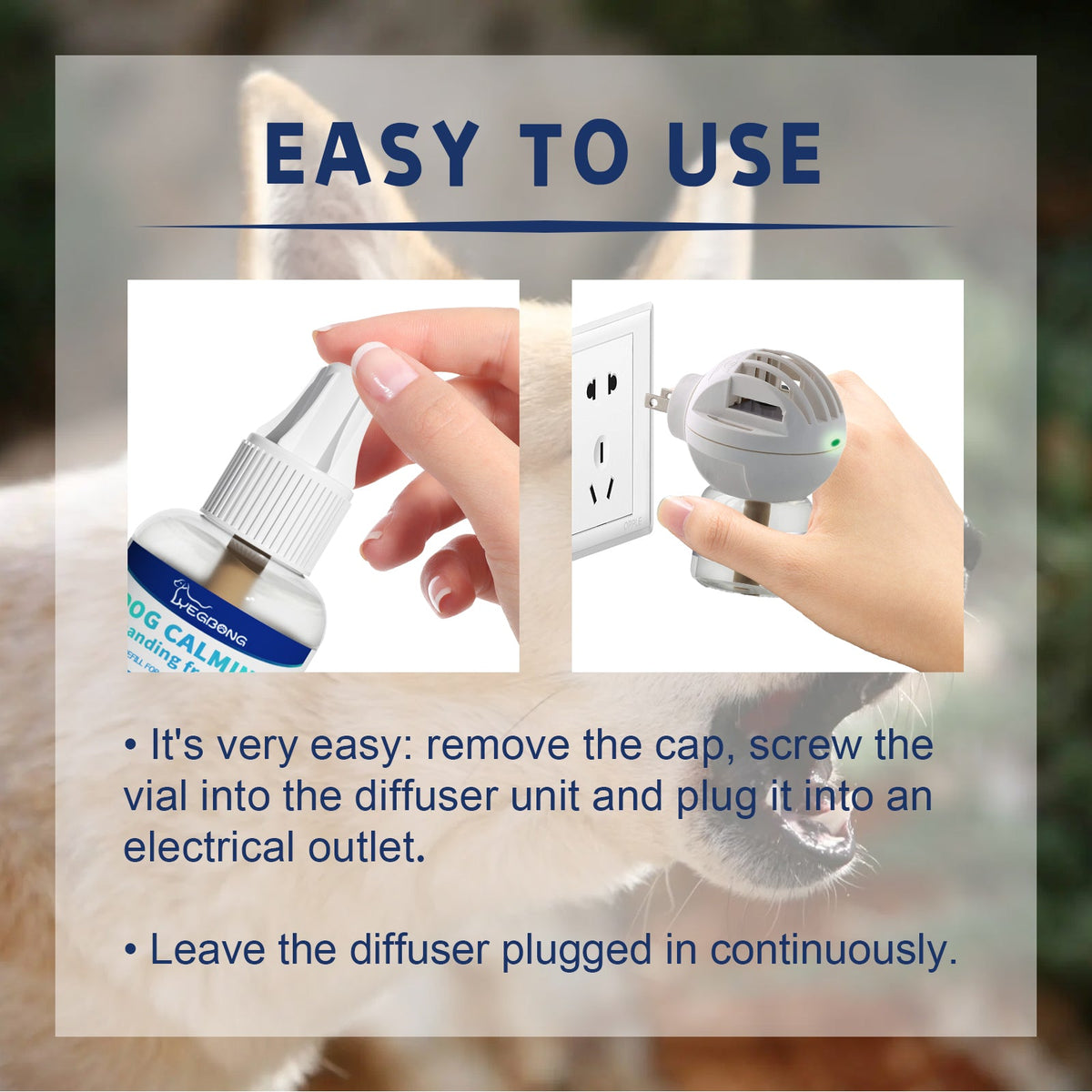 Dog Calming Drops for Stress Relief and Relaxation