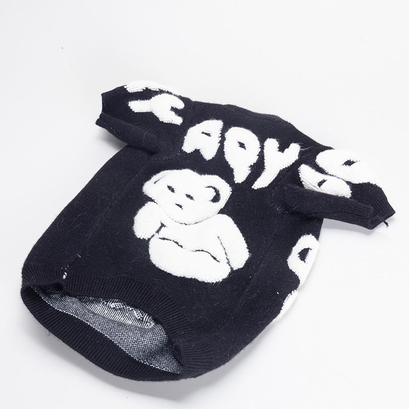 Small Pet Sweater for Warm, Cute Autumn & Winter Days