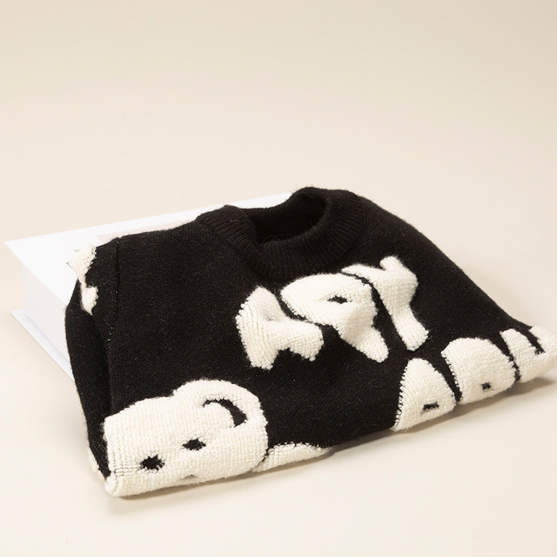 Small Pet Sweater for Warm, Cute Autumn & Winter Days