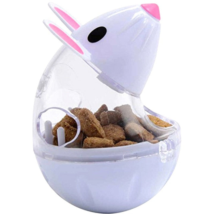 Automatic Cat Treat Dispenser Toy for Indoor Enrichment