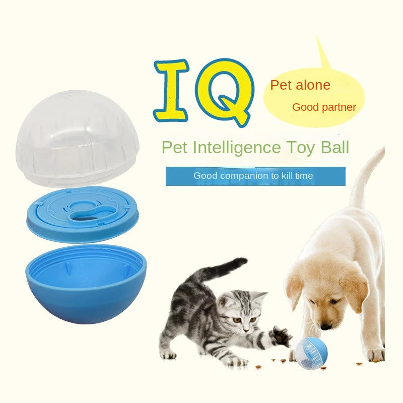 Interactive Pet Feeder Ball for Boredom Relief at Home