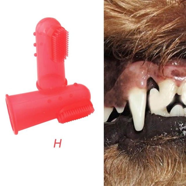 Pet Finger Toothbrush for Dogs & Cats: Easy Dental Care