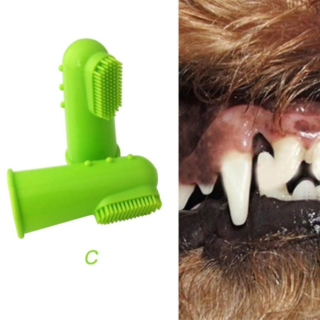 Pet Finger Toothbrush for Dogs & Cats: Easy Dental Care