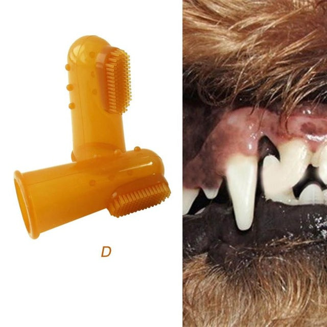 Pet Finger Toothbrush for Dogs & Cats: Easy Dental Care