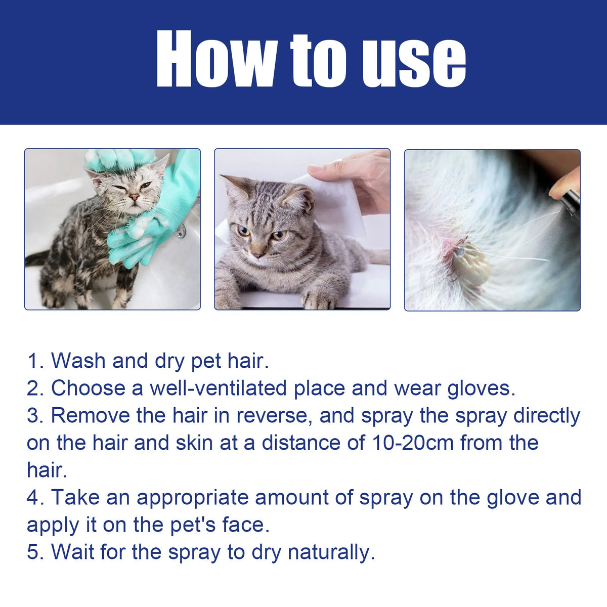 Pet Flea Spray for Cats & Dogs | Convenient Pest Care