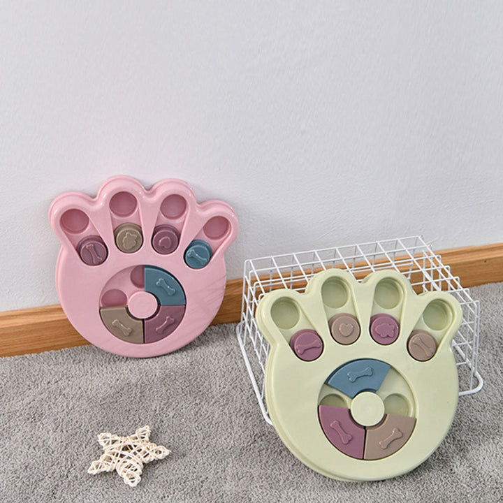 Puzzle Dog Bowl for Slow, Interactive Dog Feeding Games
