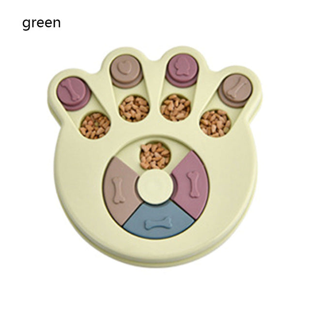 Puzzle Dog Bowl for Slow, Interactive Dog Feeding Games