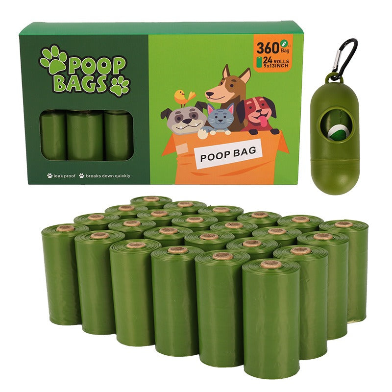 Dog Poop Bags Leak-Proof Quick-Breakdown Waste Bags
