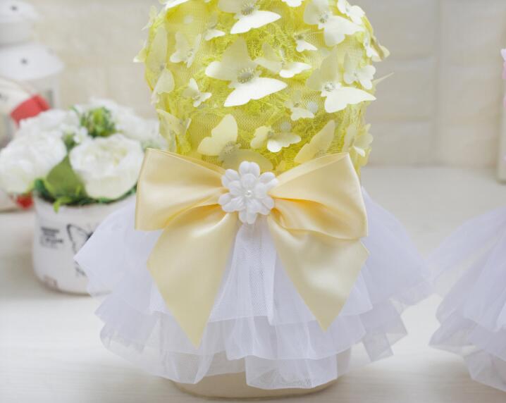 Small Dog Princess Dress for Weddings & Birthday Photos