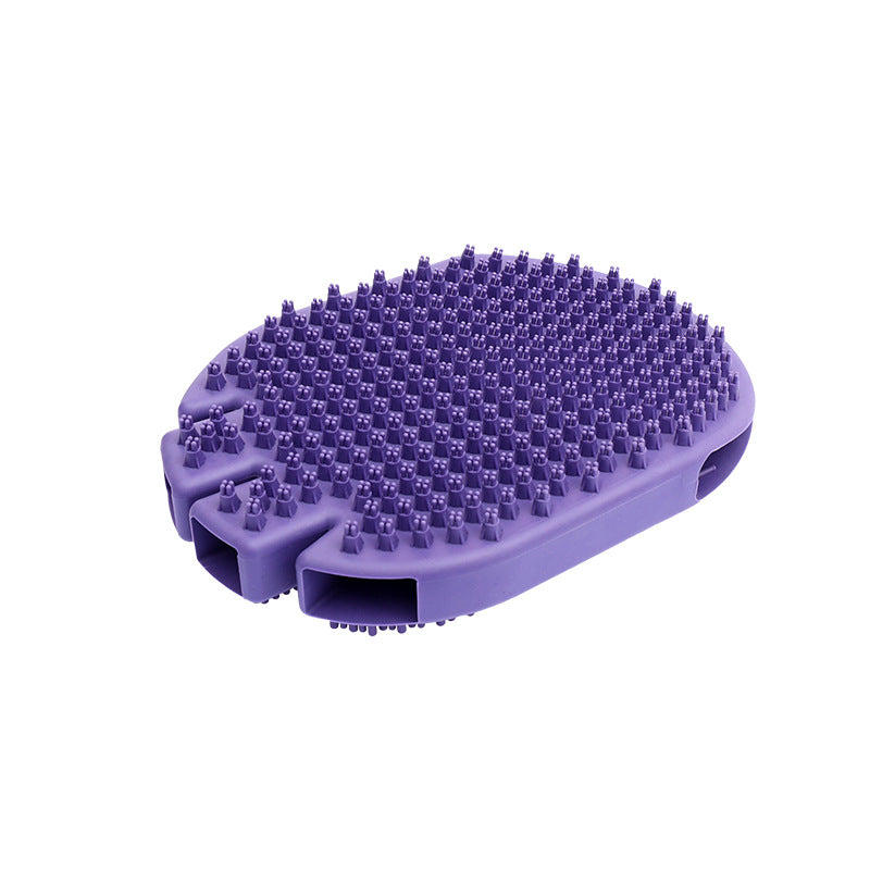 Pet Grooming Glove for Gentle Hair Removal & Massage