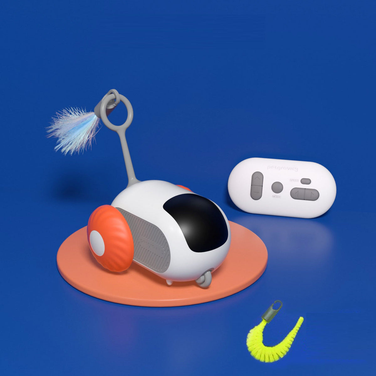 Remote Control Cat Toy Car for Engaging Indoor Play