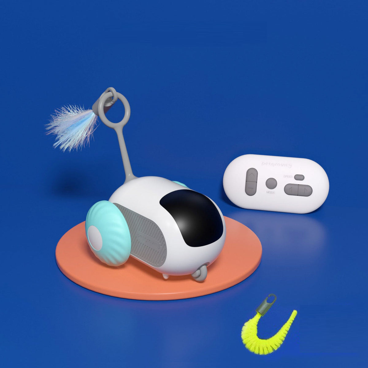 Remote Control Cat Toy Car for Engaging Indoor Play