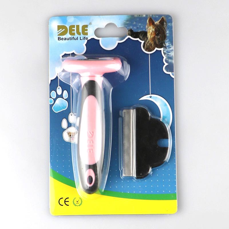 Pet Deshedding Comb for Dogs & Cats, Loose Undercoat