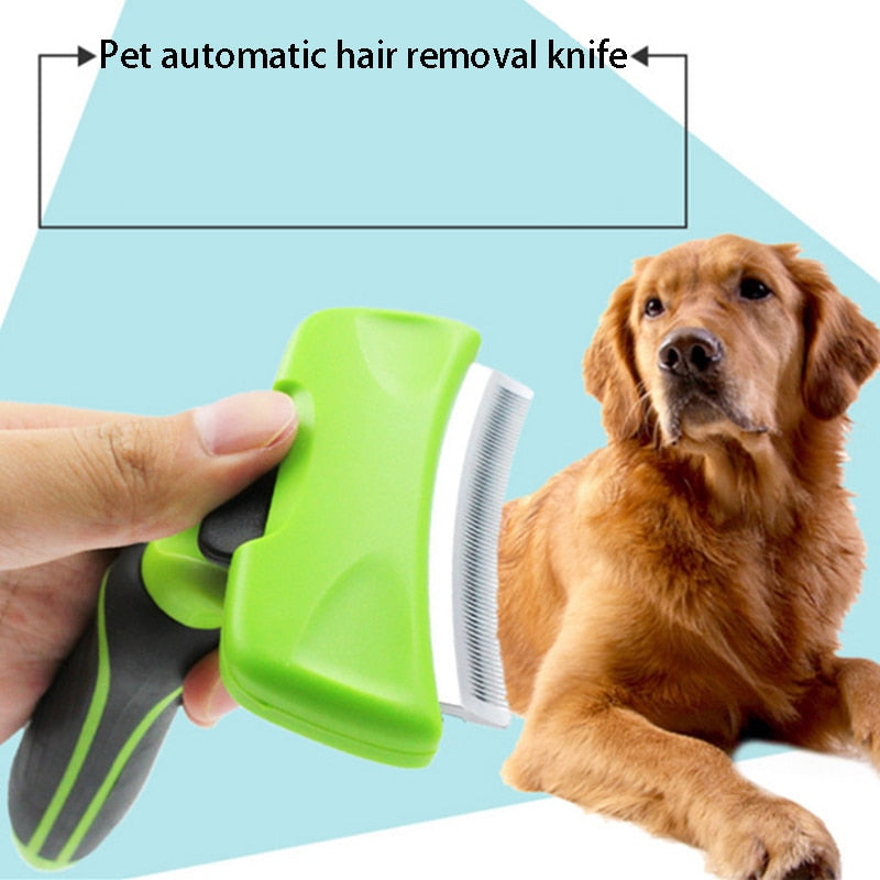 Pet Hair Remover Comb for Easier, Cleaner Deshedding