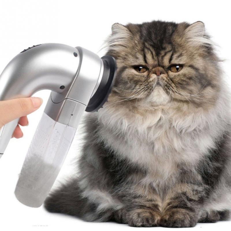 Cordless Pet Hair Remover Grooming Vacuum for Dogs & Cats