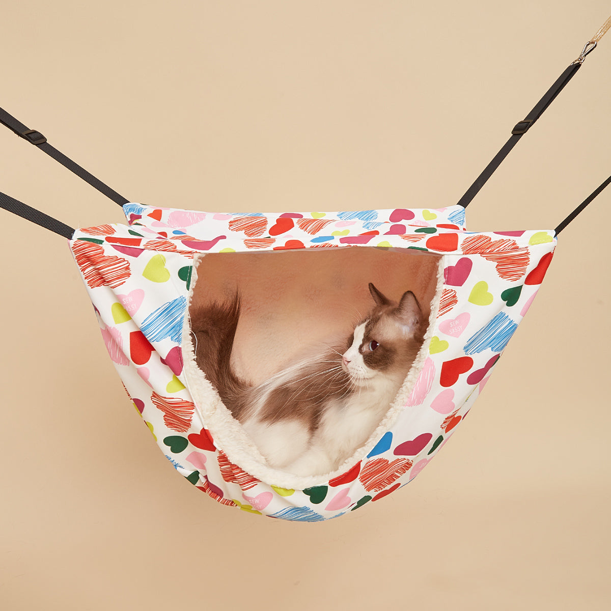 Cat Hammock Bed – Elevated, Space-Saving Comfort