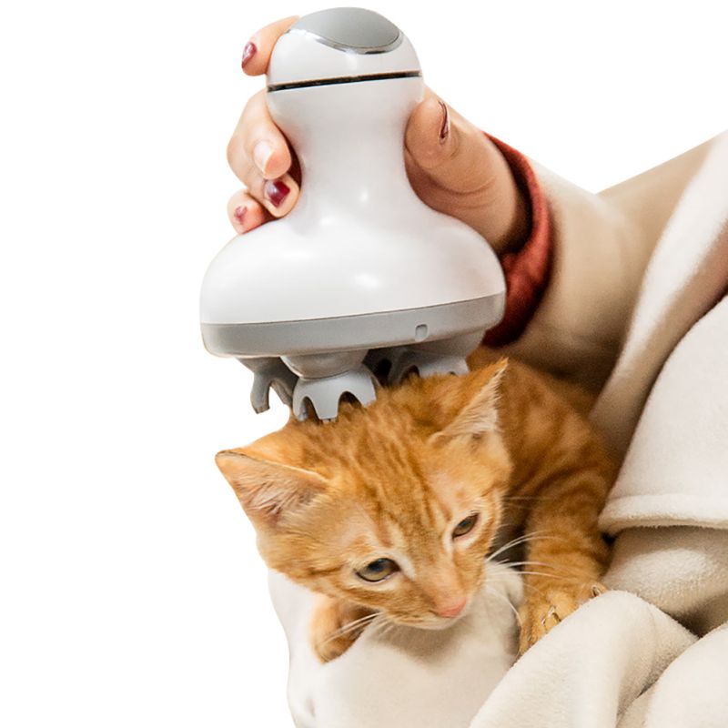 Electric Cat Massager for Relaxing At-Home Grooming