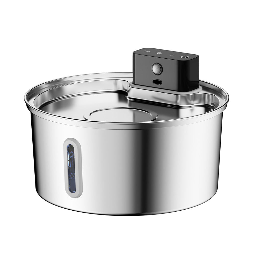 Automatic Cat Water Dispenser, Hands-Free 3.2L Bowl