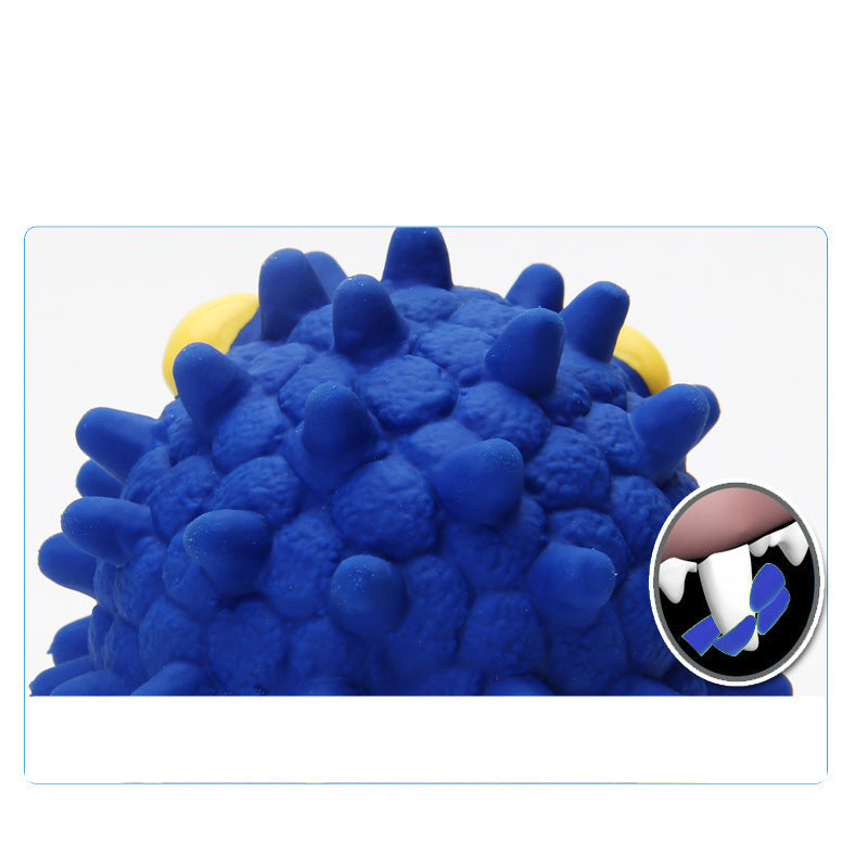 Interactive Dog Squeaky Toy Set for Dental Chew Play