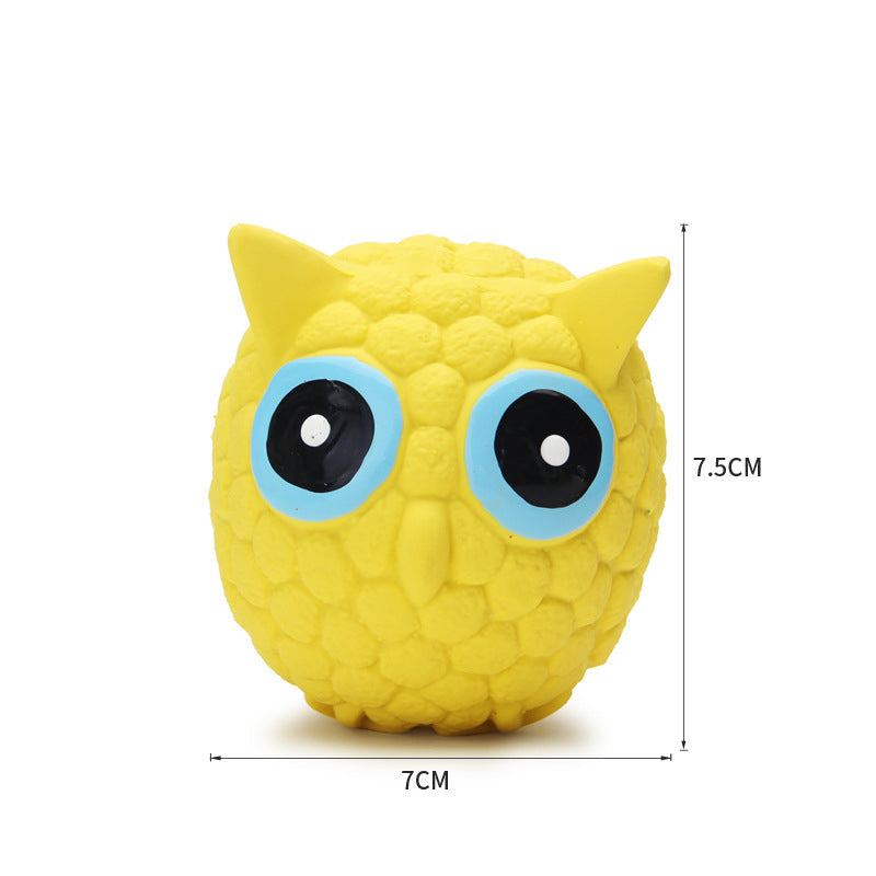 Interactive Dog Squeaky Toy Set for Dental Chew Play
