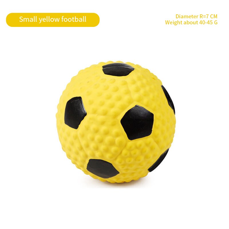Latex Squeaky Dog Ball for Small Dogs | Chew & Fetch