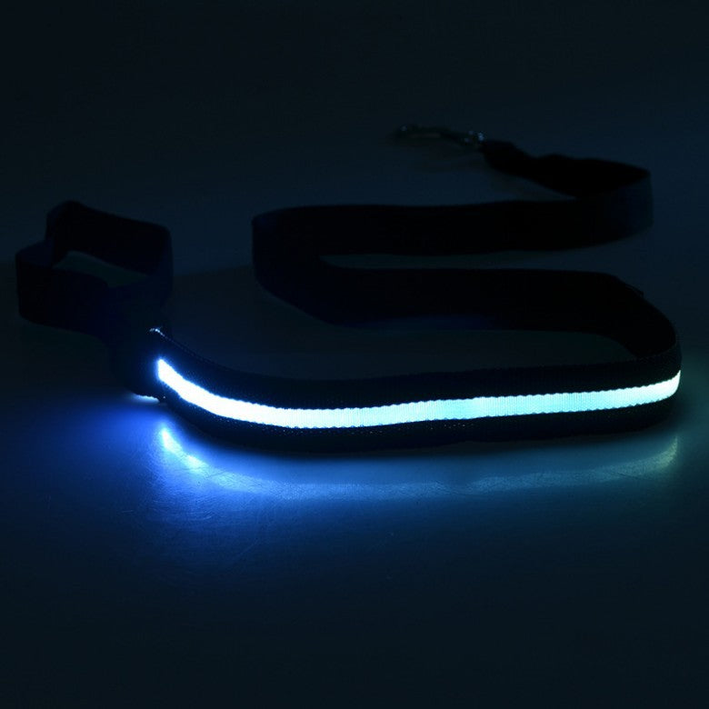 LED Dog Leash for Nighttime Walks, 120CM Visibility