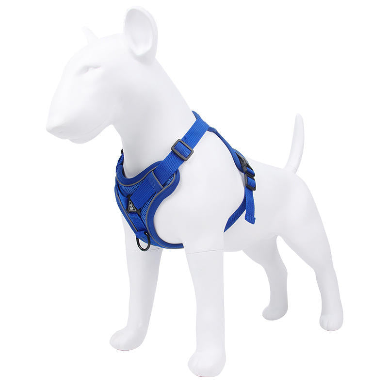 Reflective Dog Harness Vest With 15m Training Rope