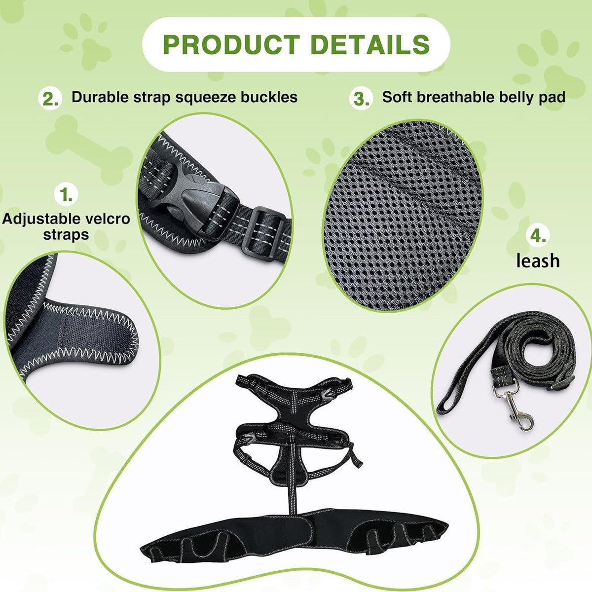 Dog Knee Brace for Post-Surgery Support and Recovery