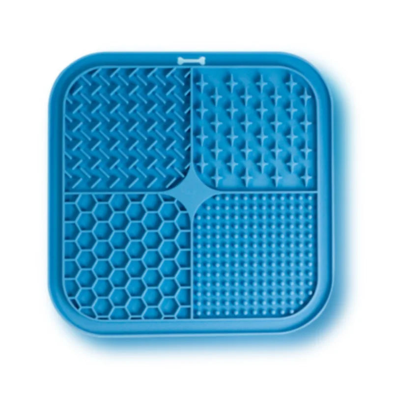 Silicone Lick Mat for Dogs Slow-Feeding Enrichment